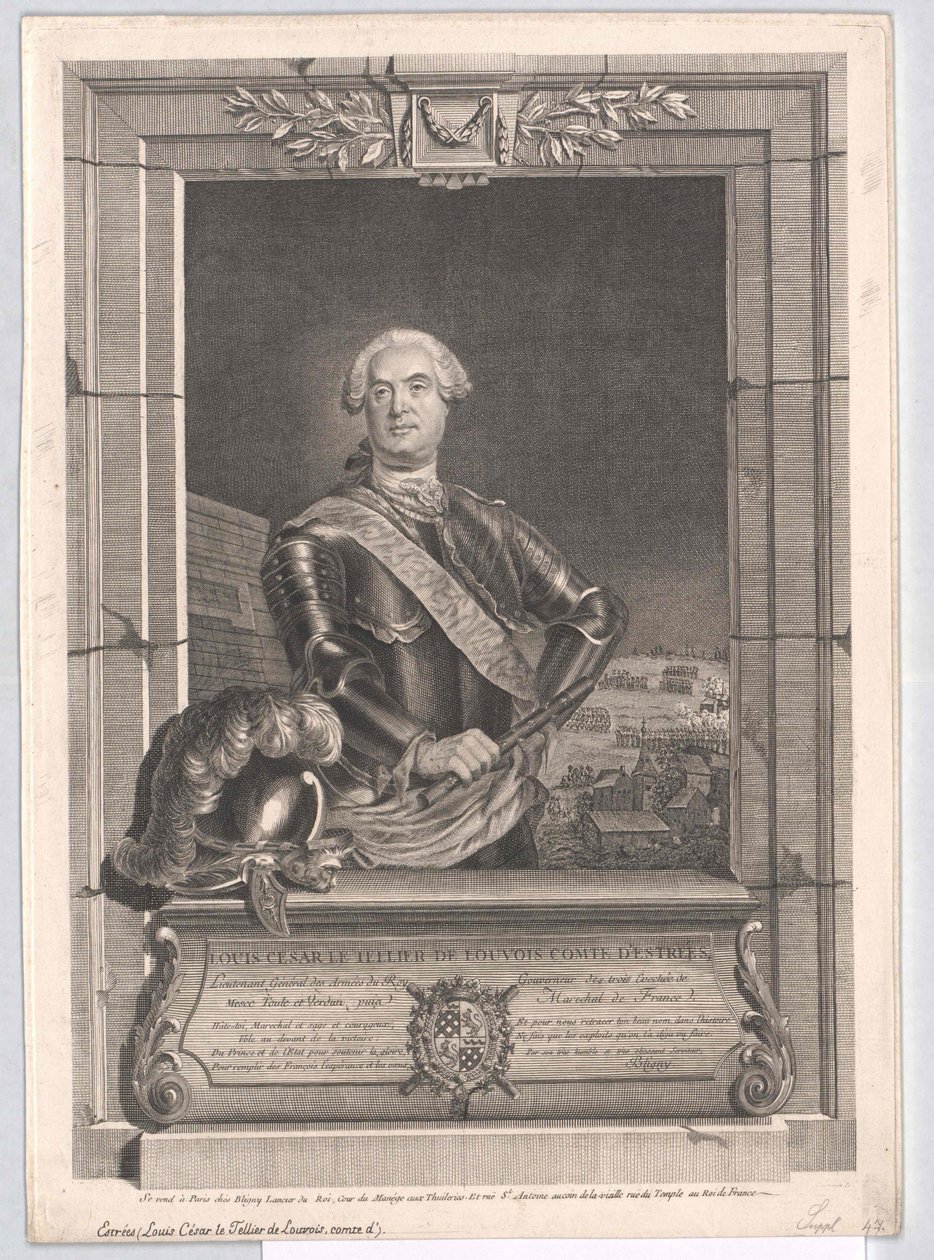 Estrees Le Tellier hercege alkotó: Artist Unknown