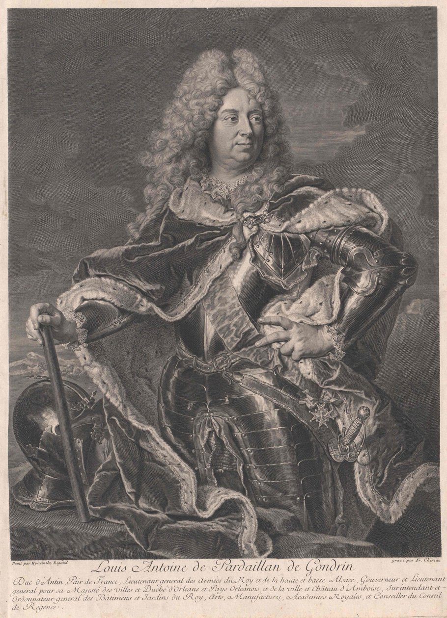 Pardaillan de Gondrin hercege alkotó: Artist Unknown