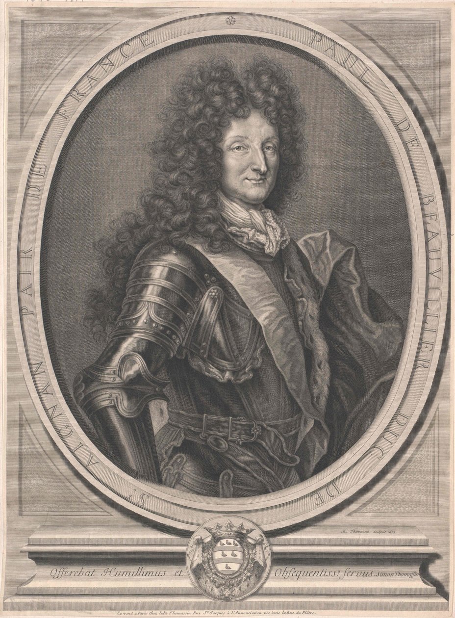 Saint-Aignan Beauvilliers hercege alkotó: Artist Unknown