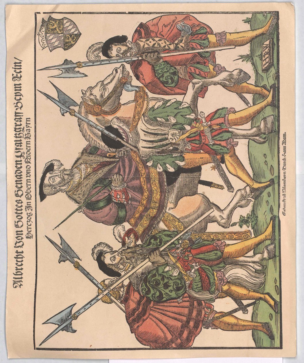 V. Albrecht bajor herceg. alkotó: Artist Unknown