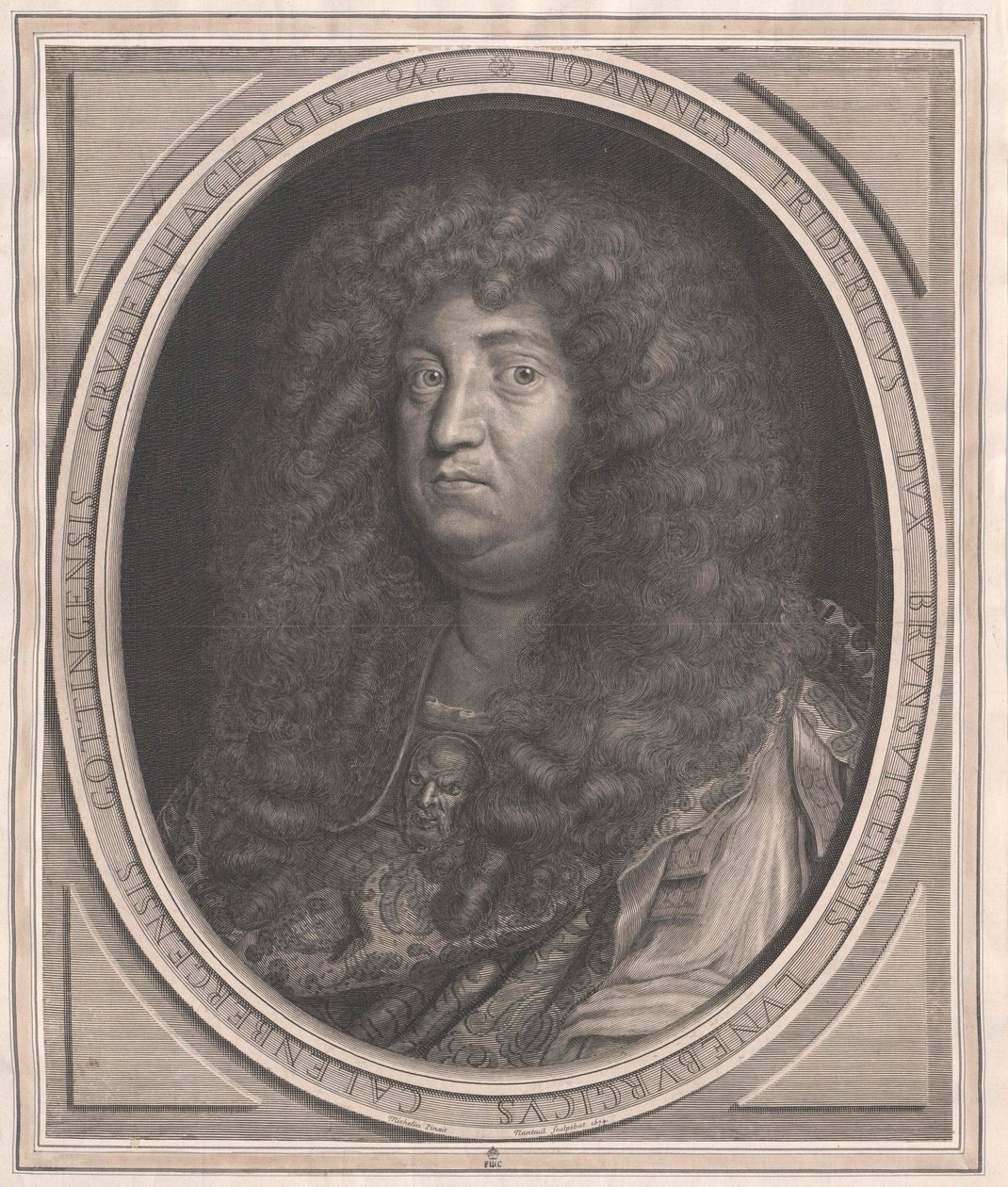 Johann Friedrich, Braunschweig-Lüneburg hercege (nyomtatás) alkotó: Artist Unknown