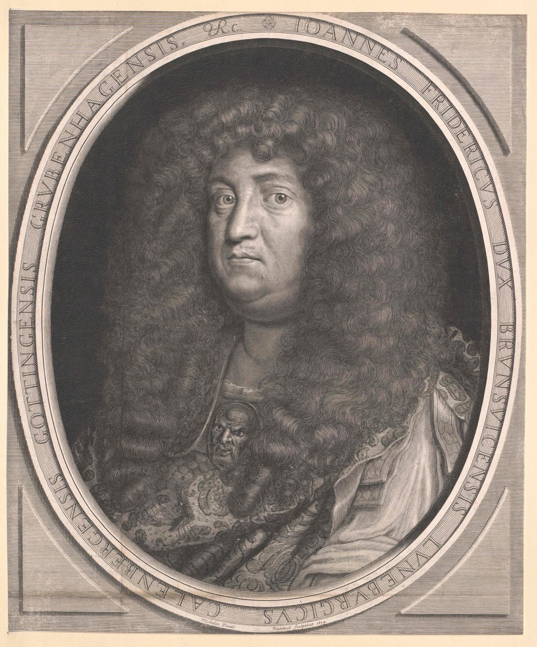 Johann Friedrich, Braunschweig-Lüneburg hercege (nyomtatás) alkotó: Artist Unknown