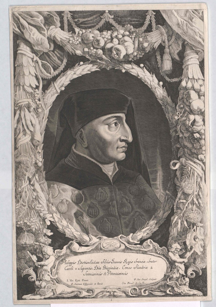 Burgundia hercege II. Fülöp a Kuehn-családból alkotó: Artist Unknown