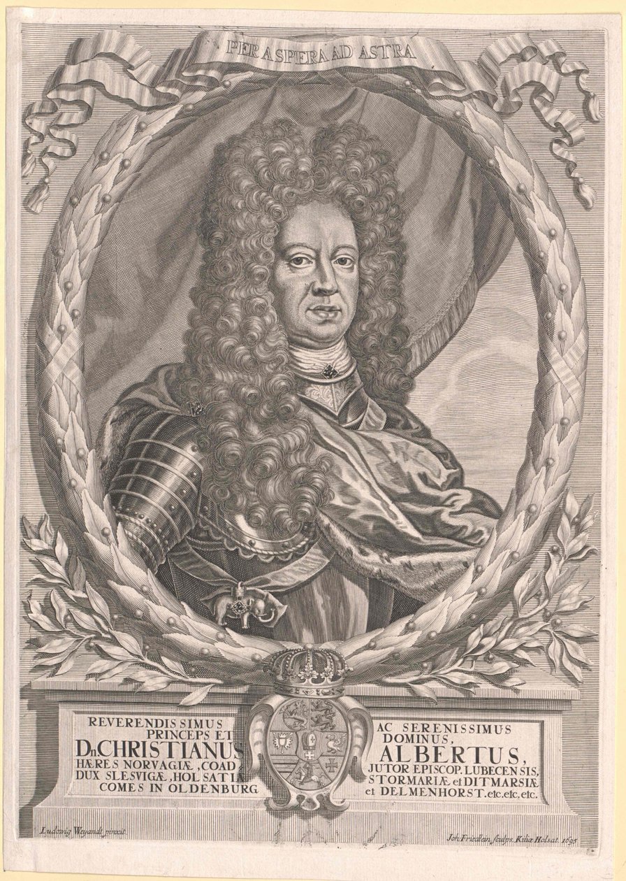 Holstein-Gottorp hercege Christian Albert alkotó: Artist Unknown