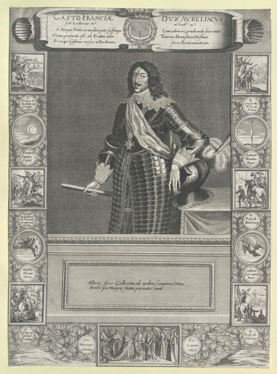 Gaston Orleans hercege alkotó: Artist Unknown
