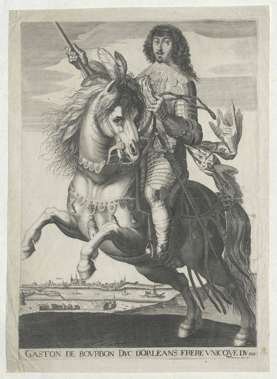 Gaston Orleans hercege alkotó: Artist Unknown