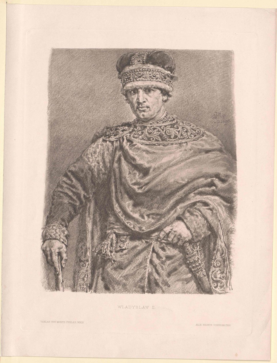 Lengyelország hercege Vladislav II alkotó: Artist Unknown