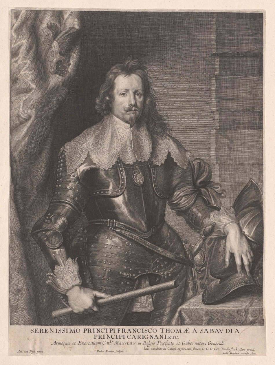 Savoyai herceg Carignan Franz Thomas alkotó: Artist Unknown