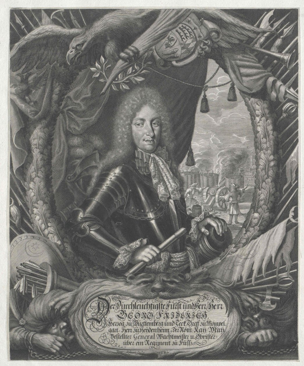 Württemberg hercege Georg Frederick alkotó: Artist Unknown