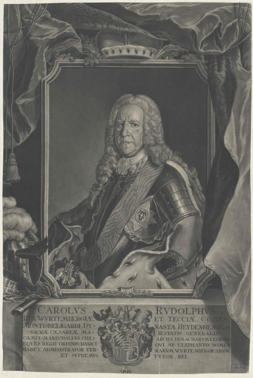 Karl Rudolf württembergi herceg alkotó: Artist Unknown