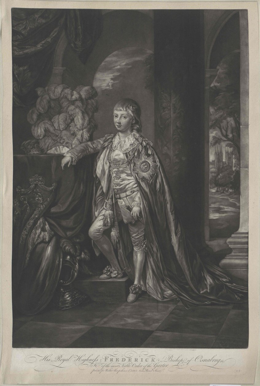 York hercege és Albany Frederick August alkotó: Artist Unknown