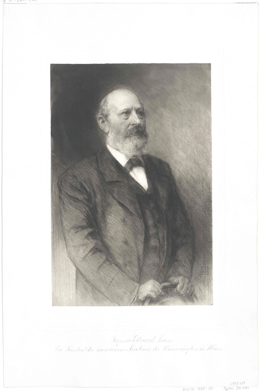 Eduard Suess alkotó: Artist Unknown