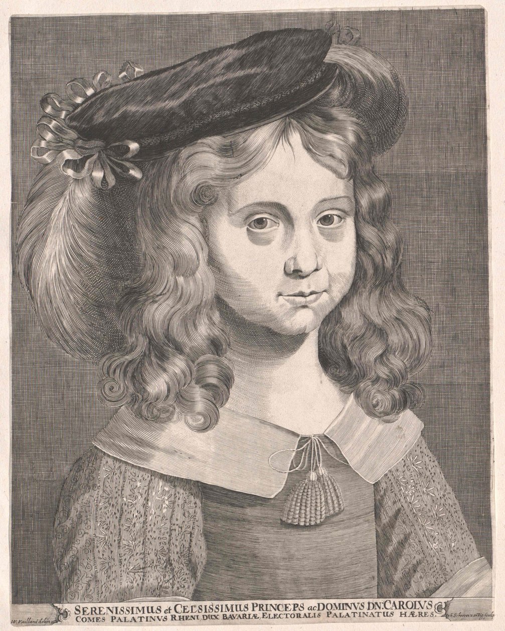 Károly pfalzi választófejedelem II. alkotó: Artist Unknown