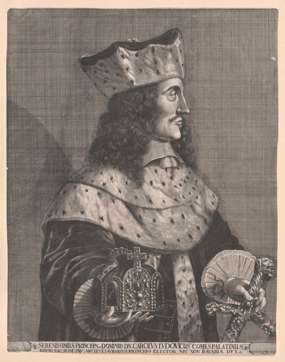I. Károly Károly pfalzi választófejedelem Ludwig alkotó: Artist Unknown