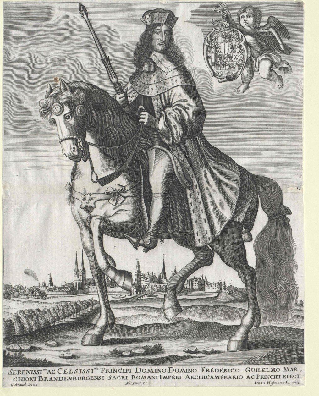 Brandenburgi választófejedelem (1620-1688) Frederick Wilhelm alkotó: Artist Unknown