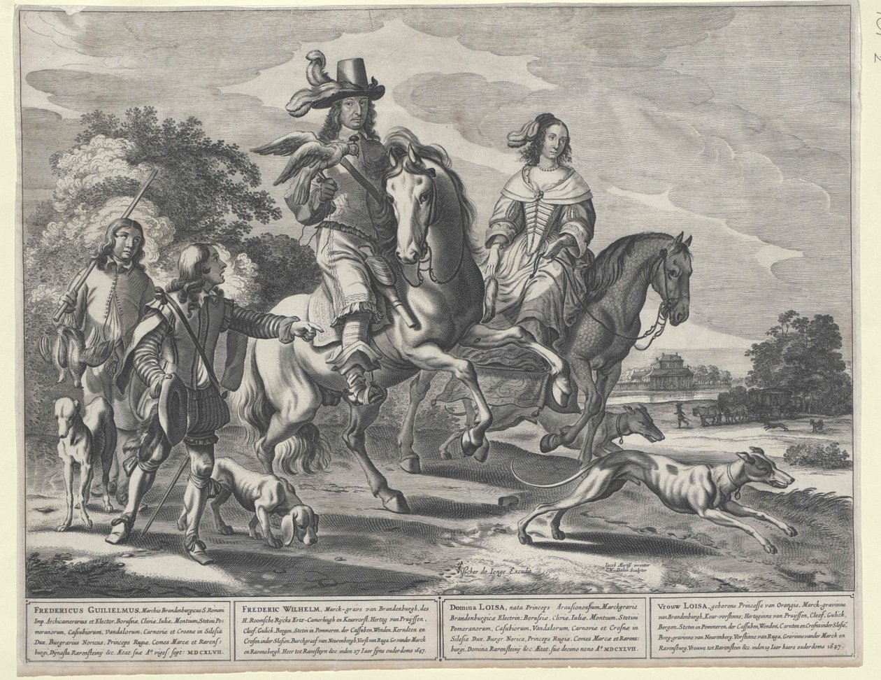 Brandenburgi választófejedelem (1620-1688) Frederick Wilhelm alkotó: Artist Unknown