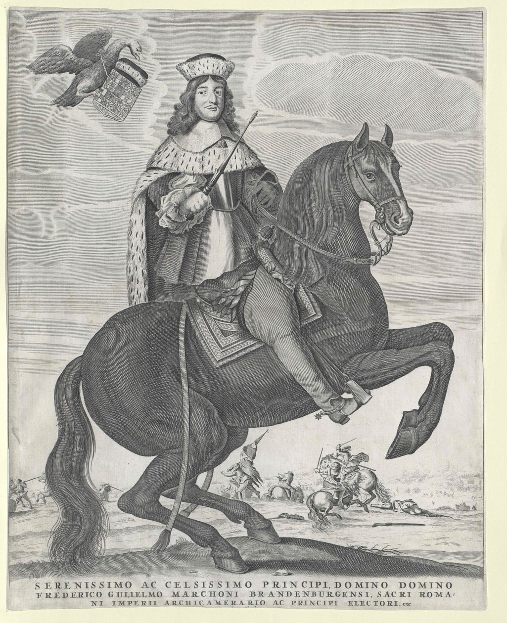 Brandenburgi választófejedelem (1620-1688) Frederick Wilhelm alkotó: Artist Unknown