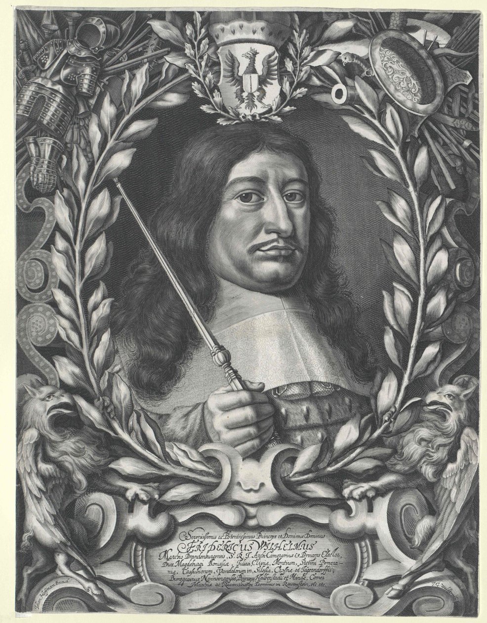 Frigyes Vilmos brandenburgi választófejedelem alkotó: Artist Unknown