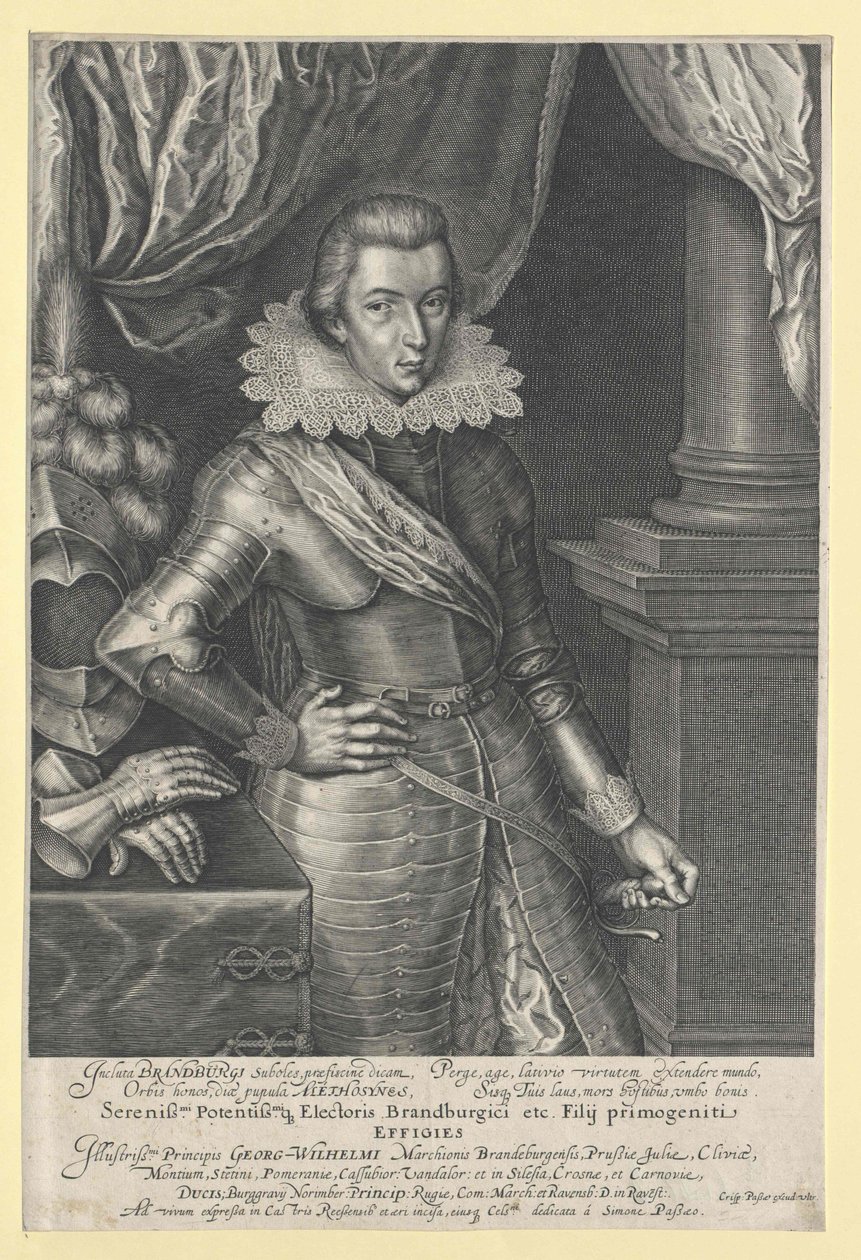 Georg Wilhelm brandenburgi választófejedelem alkotó: Artist Unknown