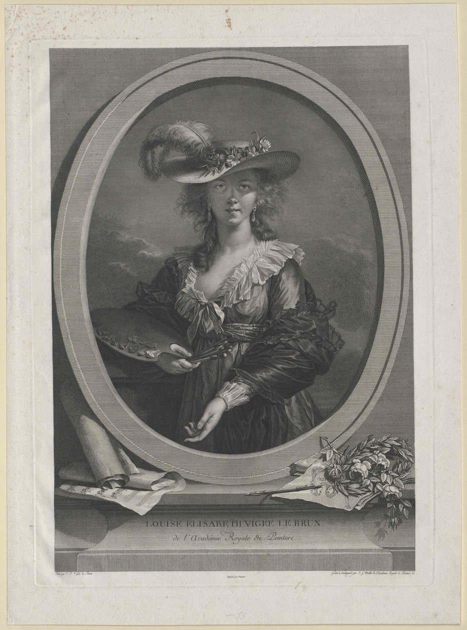Elisabeth Vigee-Lebrun alkotó: Artist Unknown