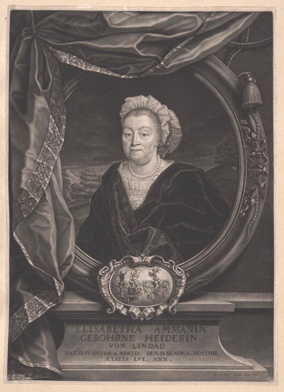 Elisabetha Heider alkotó: Artist Unknown