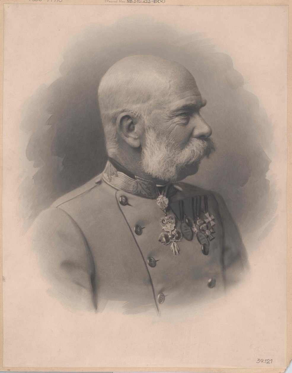 I. Ferenc József osztrák császár (nyomtatás) alkotó: Artist Unknown