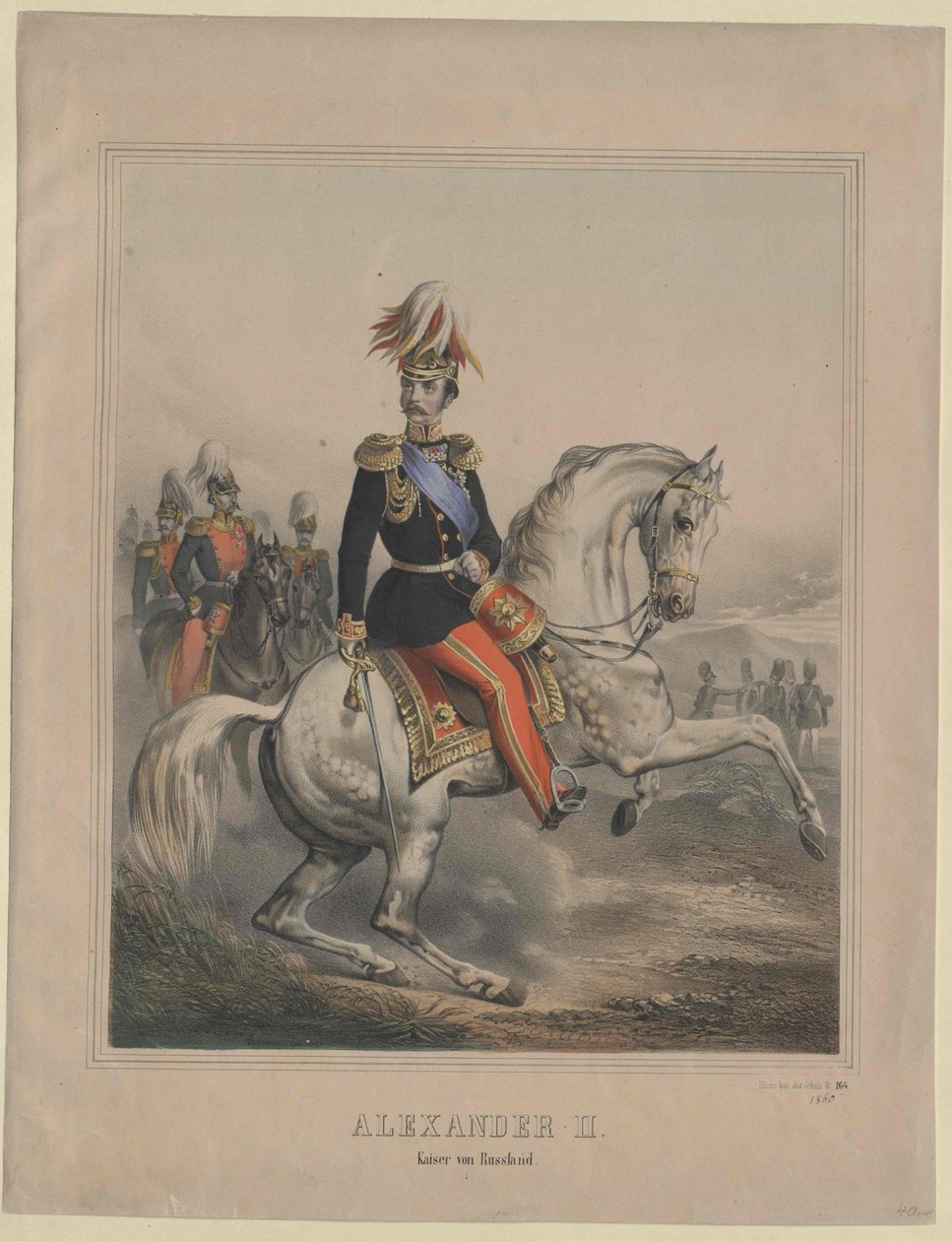 Oroszország császára II Sándor alkotó: Artist Unknown