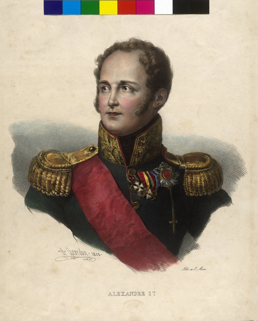 Oroszország császára I. Sándor alkotó: Artist Unknown