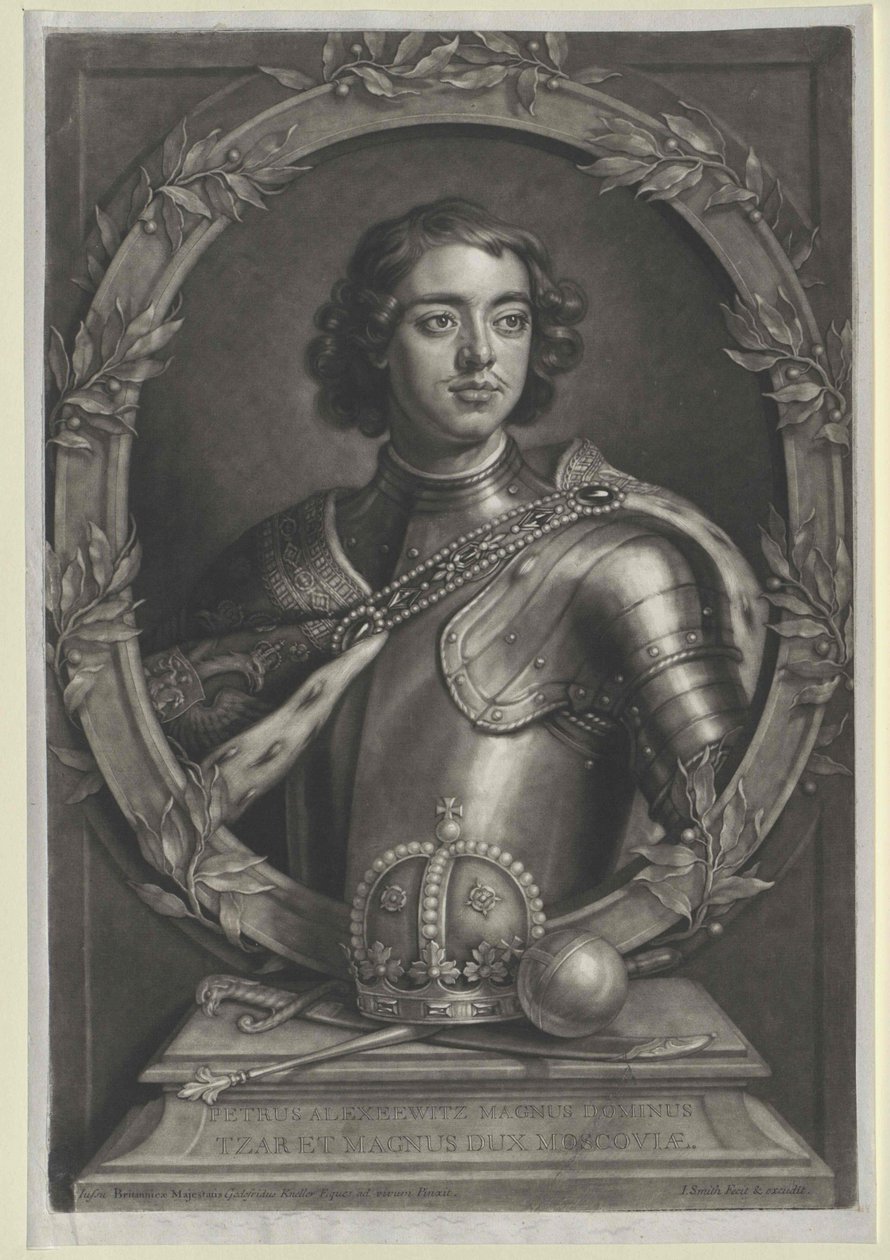Oroszország császára I. Nagy Péter alkotó: Artist Unknown