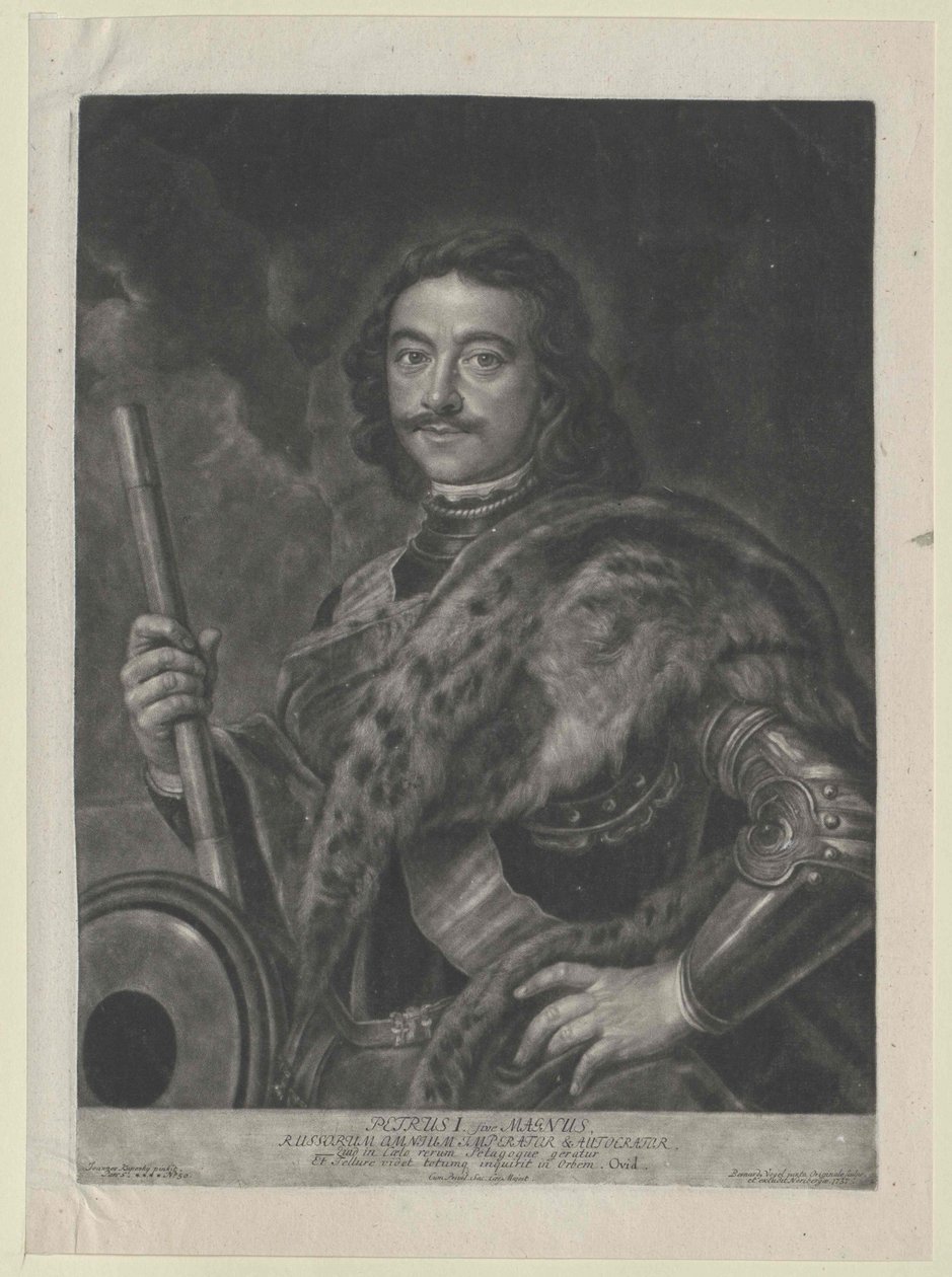 Oroszország császára I. Nagy Péter alkotó: Artist Unknown