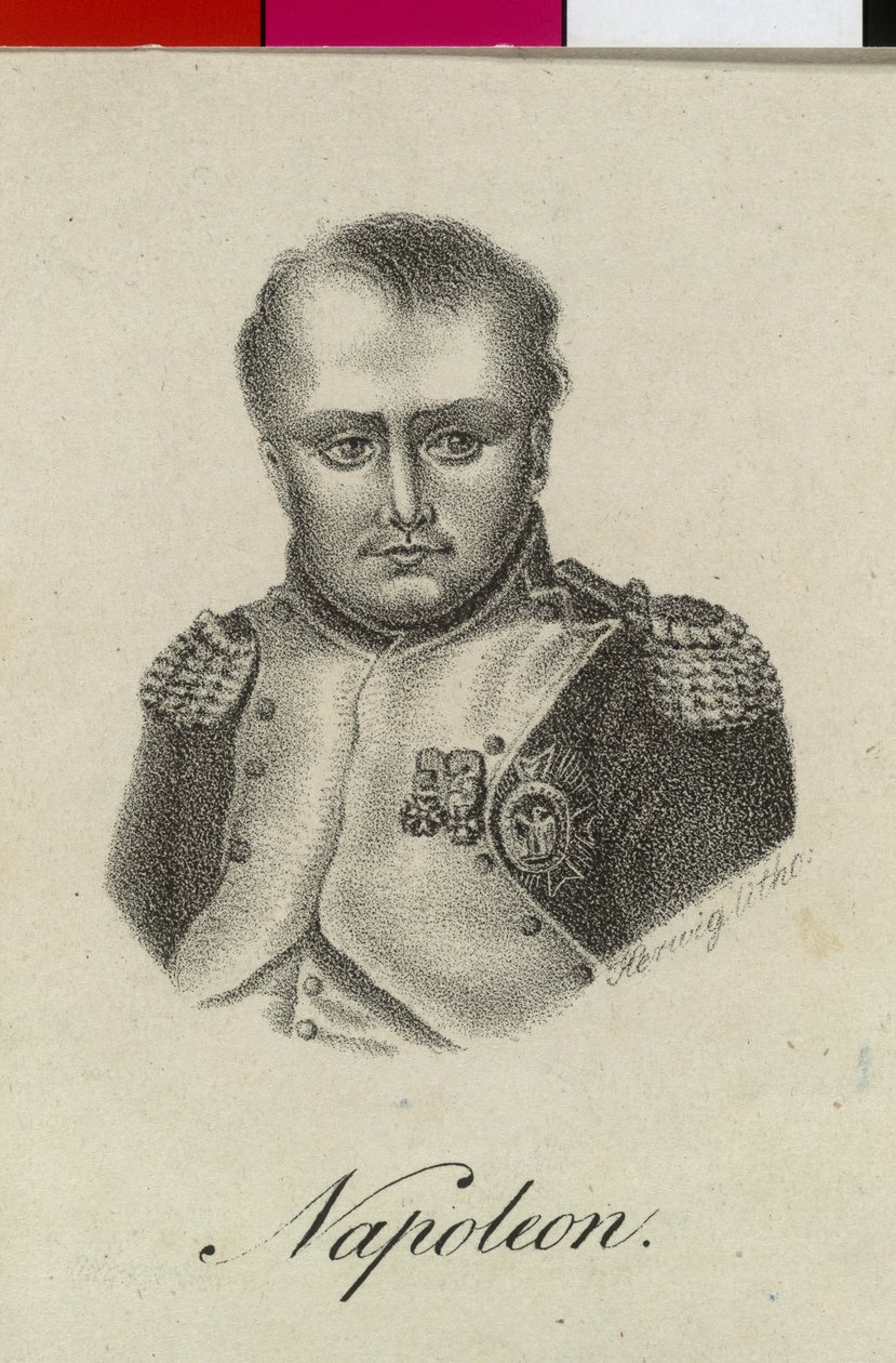 I. Bonaparte Napóleon francia császár alkotó: Artist Unknown