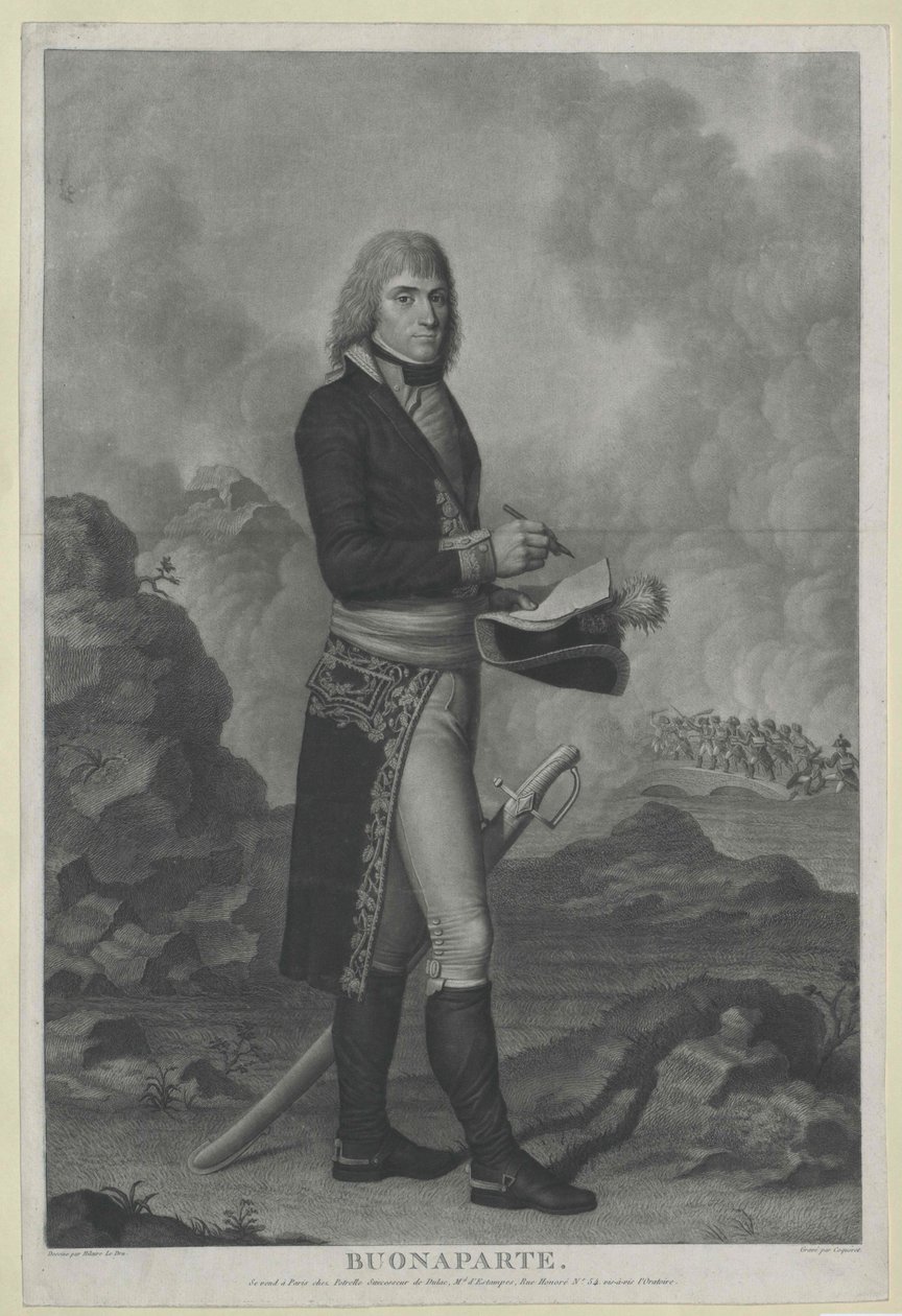 I. Bonaparte Napóleon francia császár alkotó: Artist Unknown