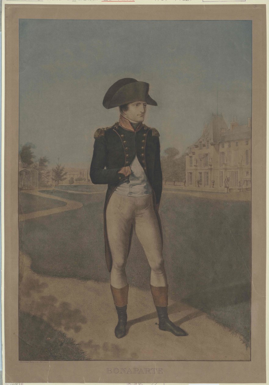 I. Bonaparte Napóleon francia császár alkotó: Artist Unknown