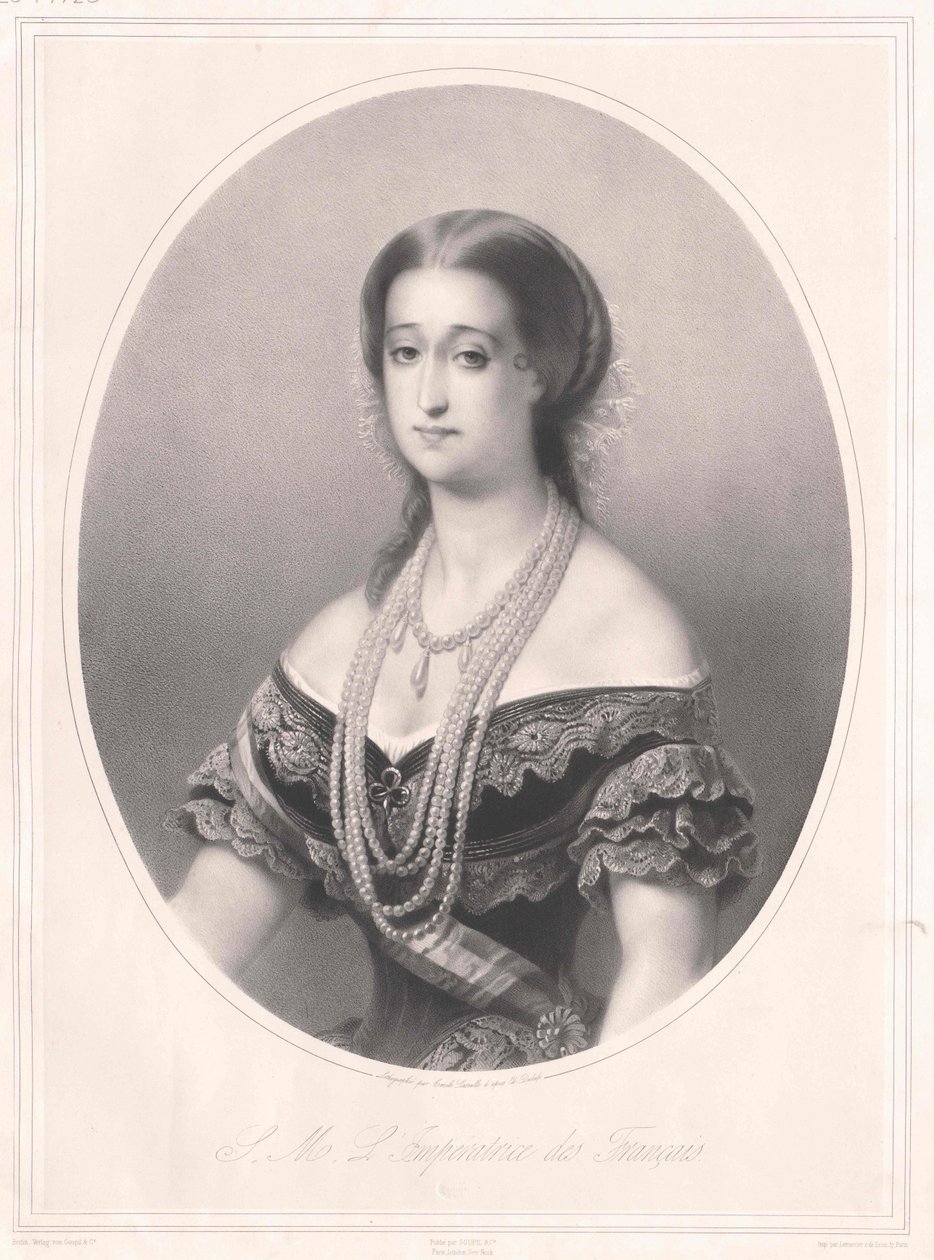 Eugenie francia császárné alkotó: Artist Unknown