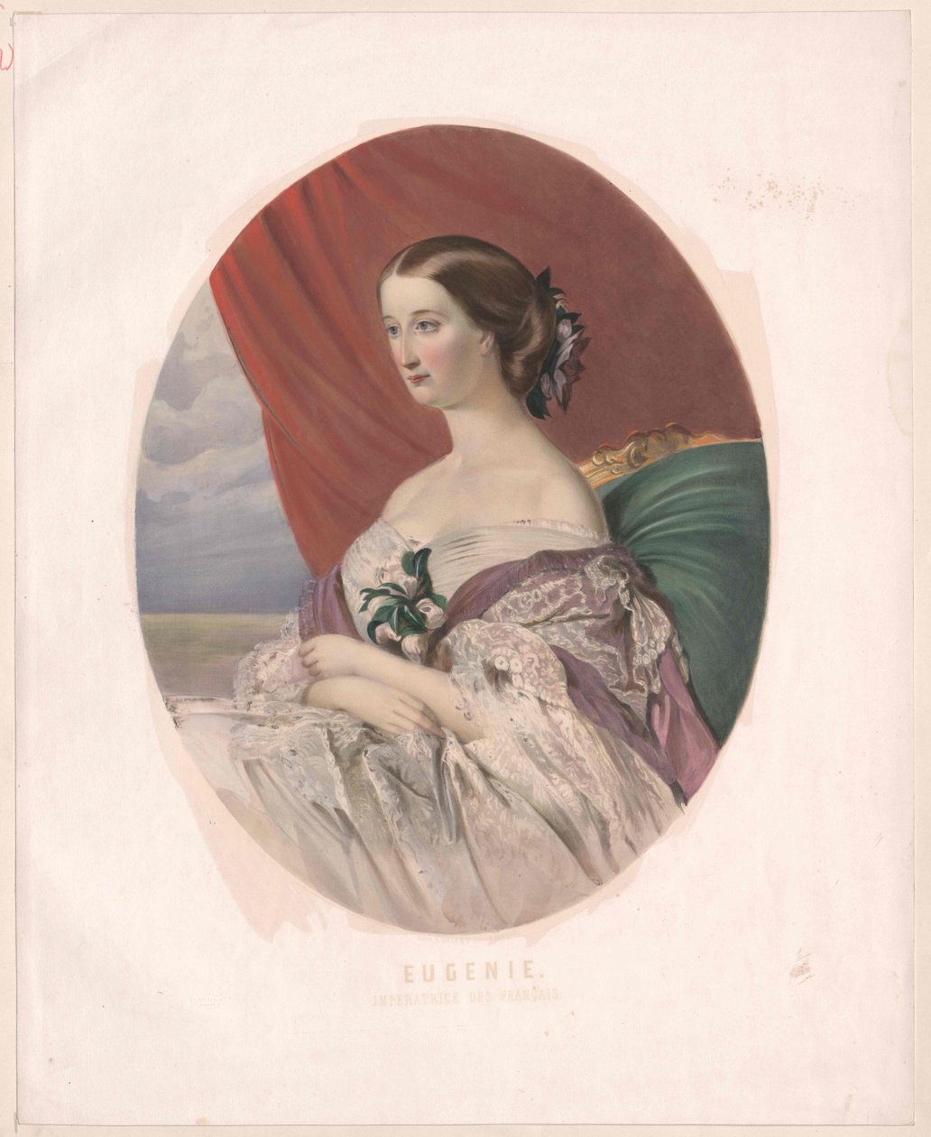 Eugenie francia császárné alkotó: Artist Unknown
