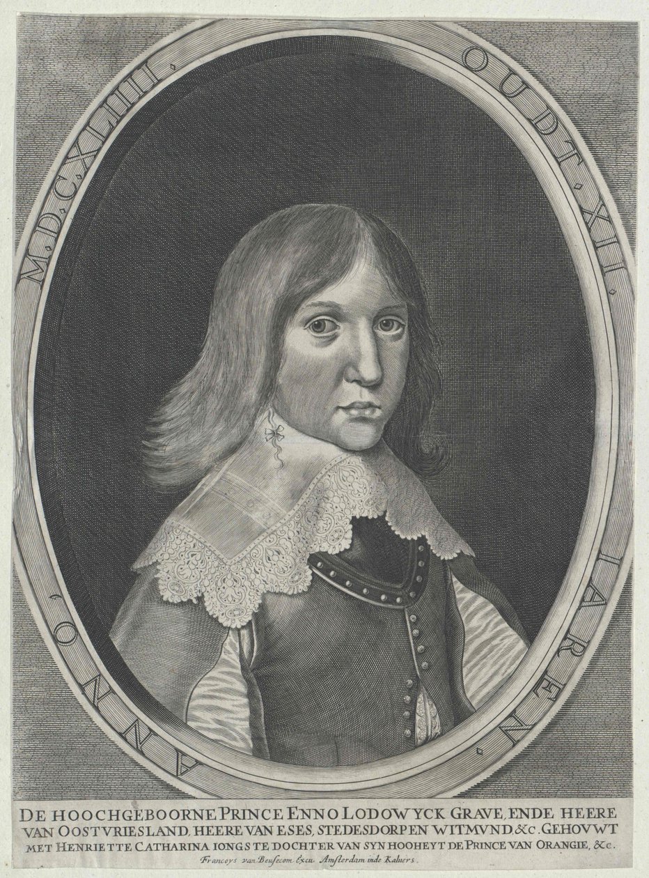 Enno Ludwig gróf Kelet-Friesland alkotó: Artist Unknown