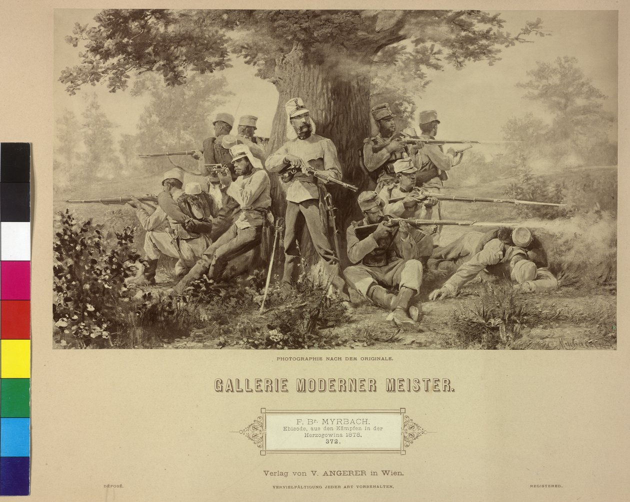 Epizód az 1878-as hercegovinai harcokból alkotó: Artist Unknown
