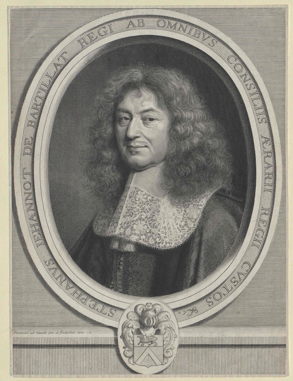 Etienne de Bartillat (nyomtatás) alkotó: Artist Unknown