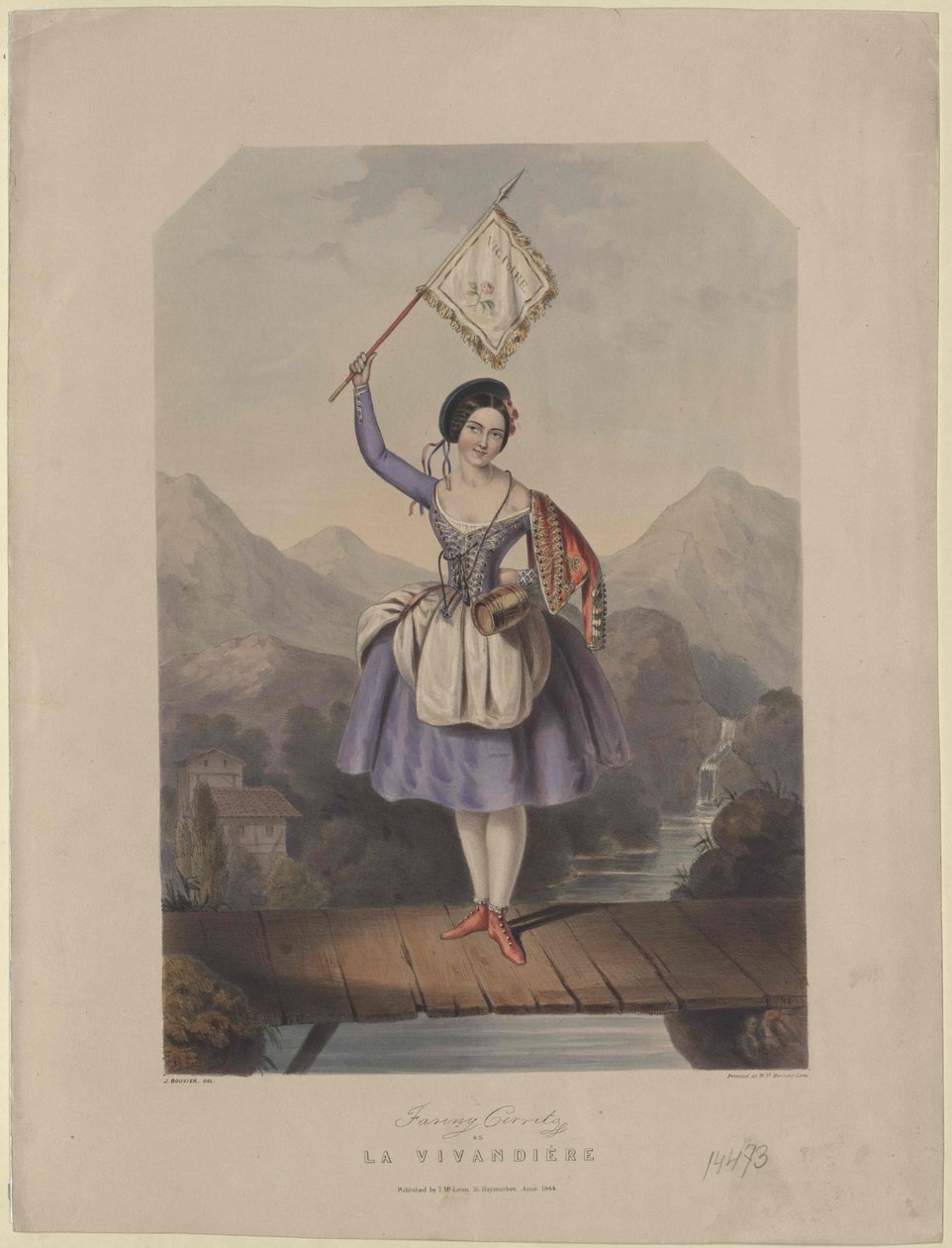 Fanny Cerito alkotó: Artist Unknown