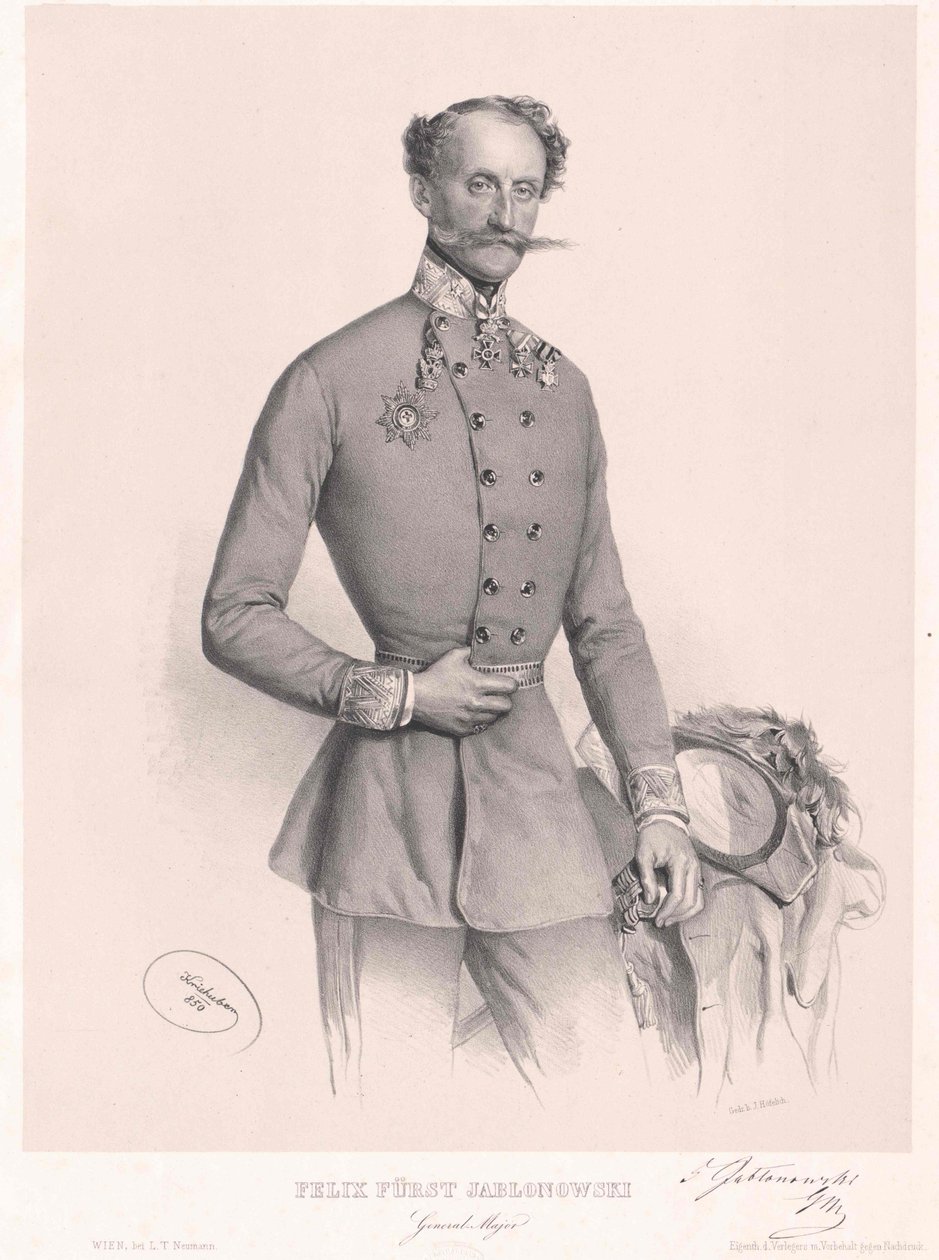 Felix gróf Jablonovsky alkotó: Artist Unknown