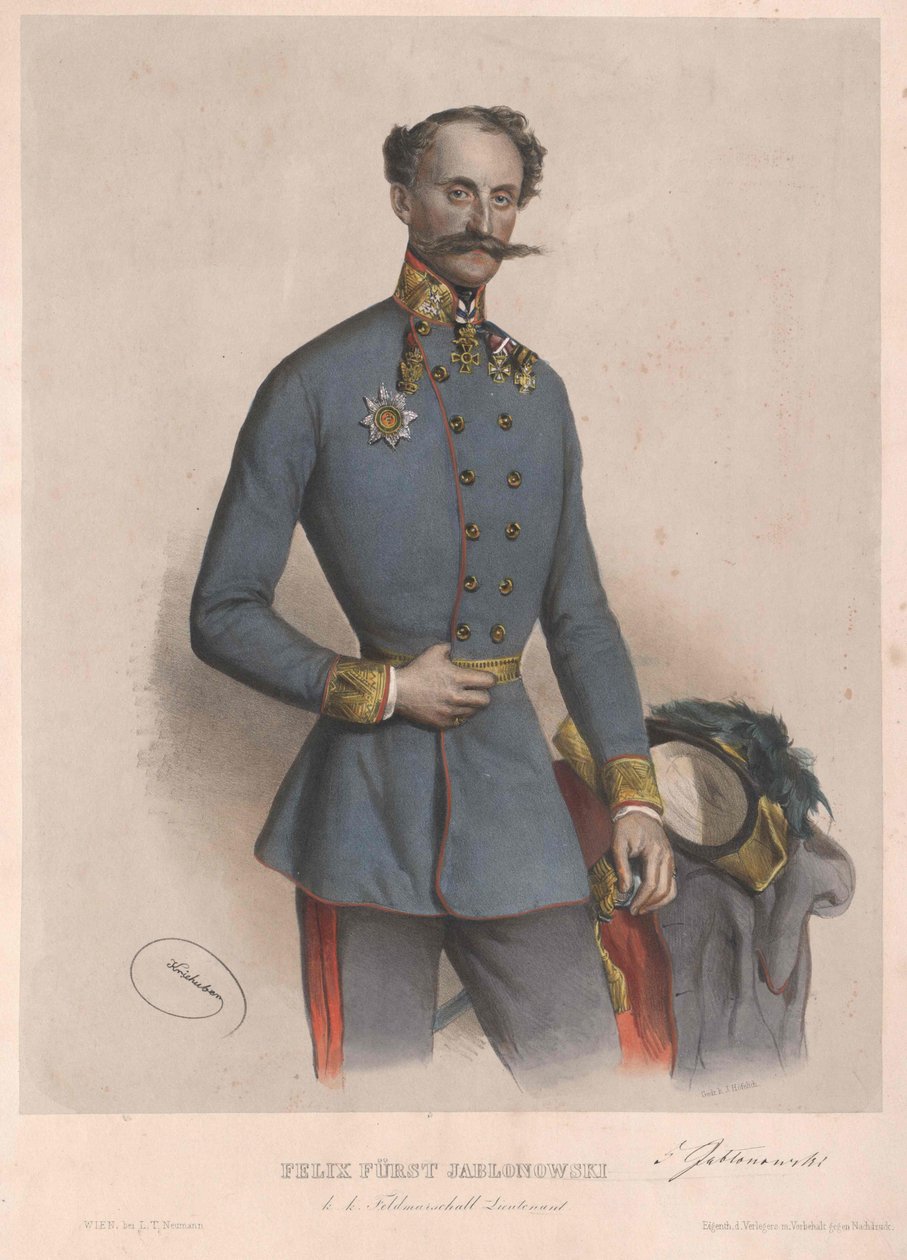 Felix gróf Jablonovsky alkotó: Artist Unknown