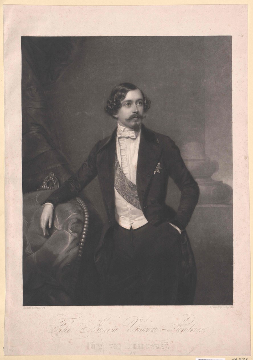 Felix gróf Lichnowsky alkotó: Artist Unknown