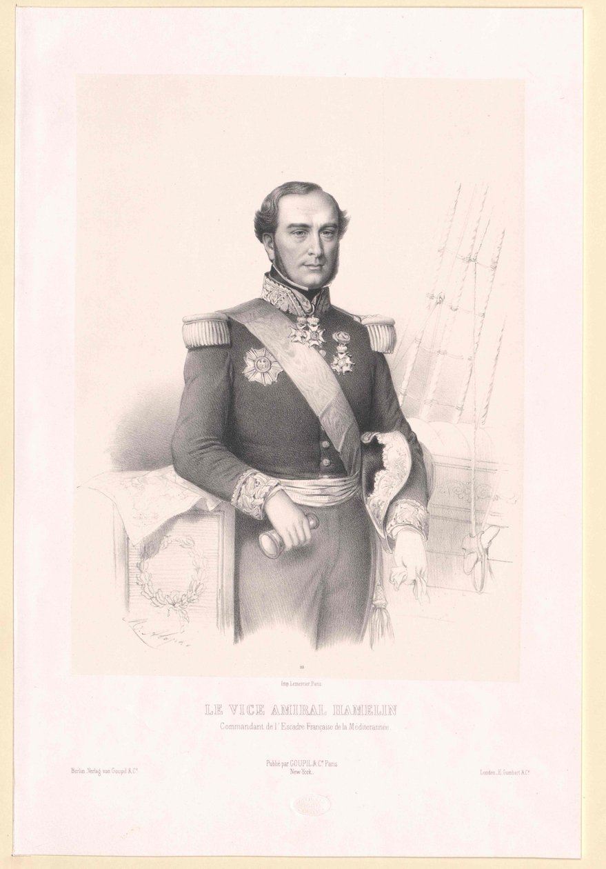 Ferdinand Alphonse Hamelin alkotó: Artist Unknown