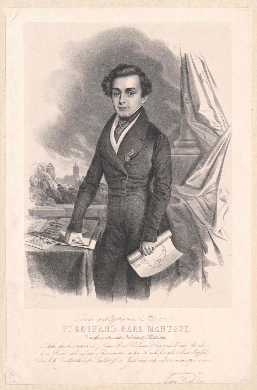 Ferdinand Karl nemes von Manussi alkotó: Artist Unknown