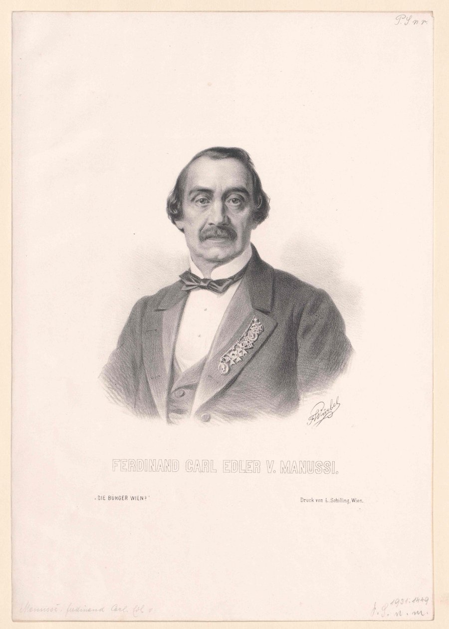 Ferdinand Karl drága von Manussi alkotó: Artist Unknown