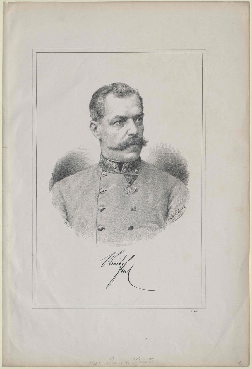 Vlasits Ferenc báró (nyomtatás) alkotó: Artist Unknown