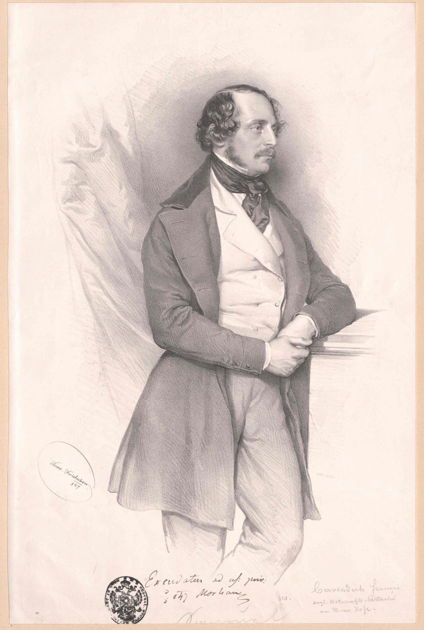 Francis Cavendish dohány alkotó: Artist Unknown