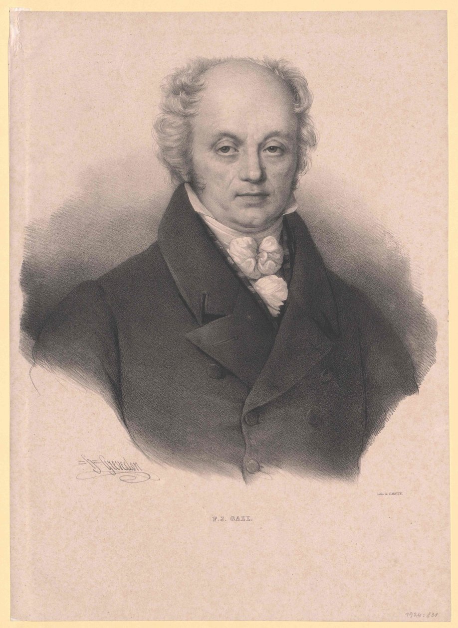 Francis Joseph Gall alkotó: Artist Unknown