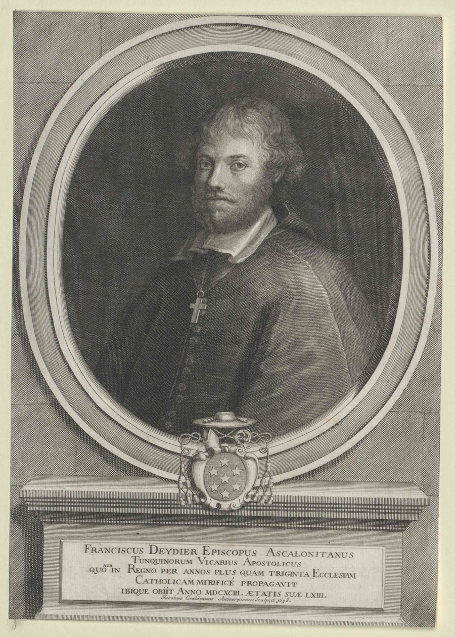 Francois Deidier (nyomtatás) alkotó: Artist Unknown