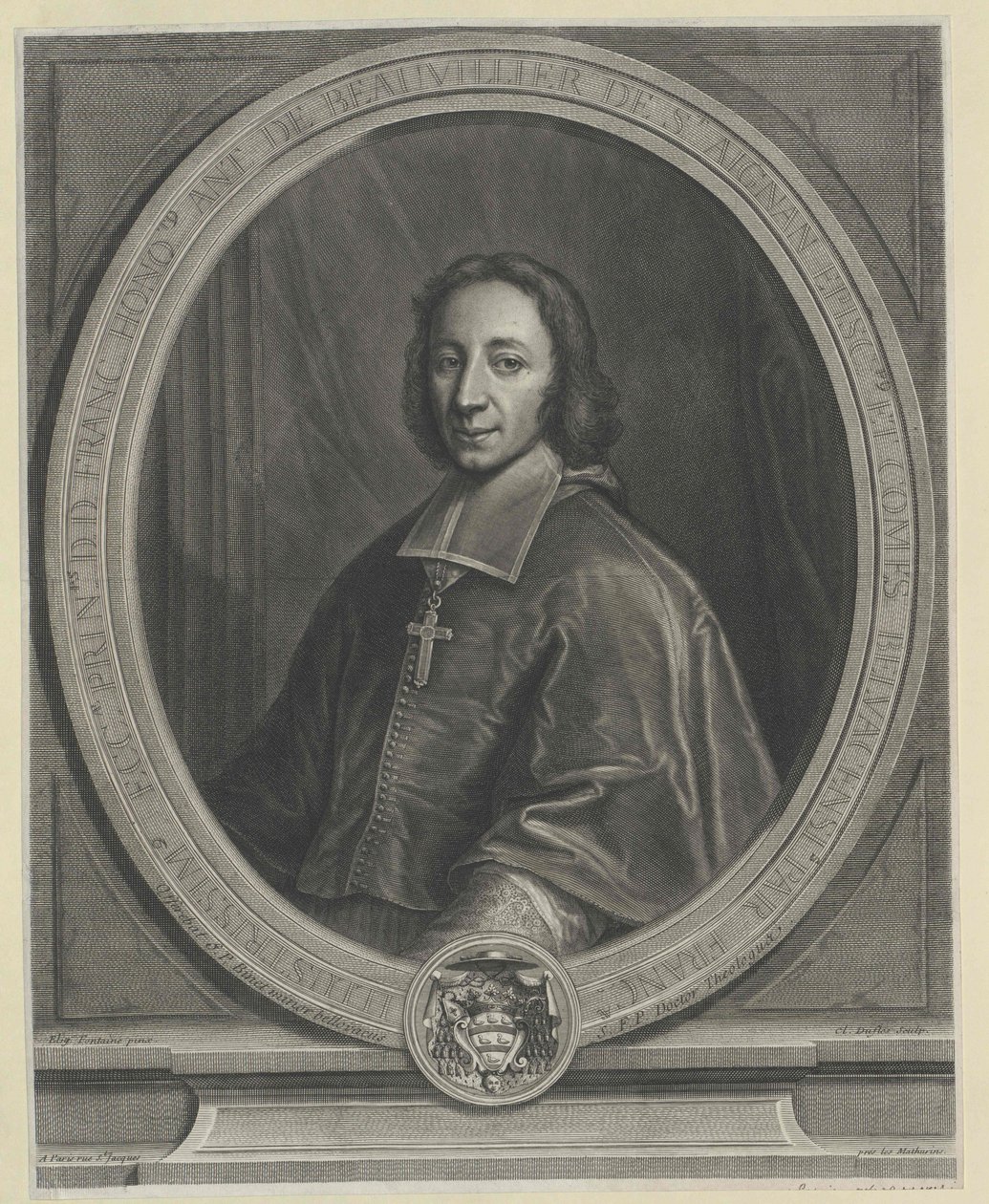 Francois Honore de Beauvillier alkotó: Artist Unknown